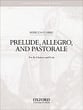 PRELUDE ALLEGRO AND PASTOR CLAR/VLA cover